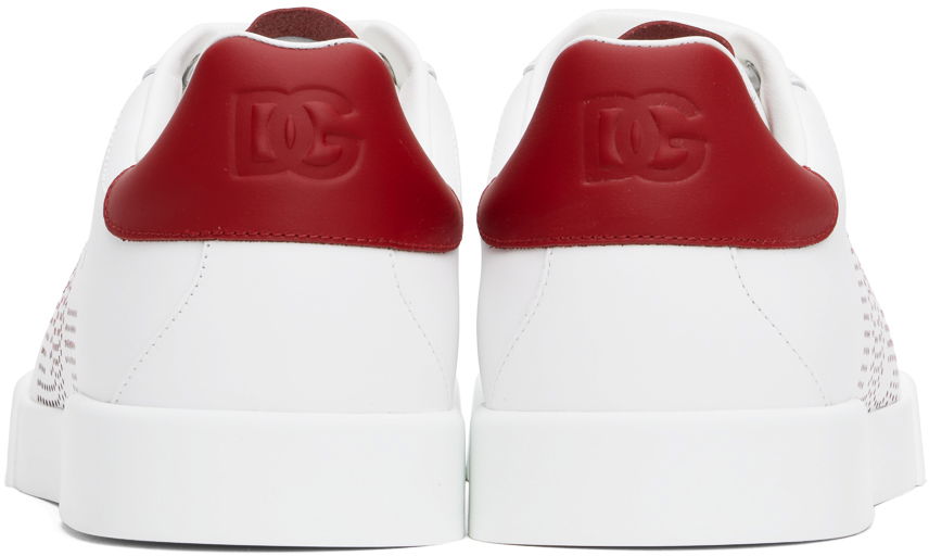 Sneakers og sko Dolce & Gabbana Portofino Calfskin Hvid | CS2277AV066, 1