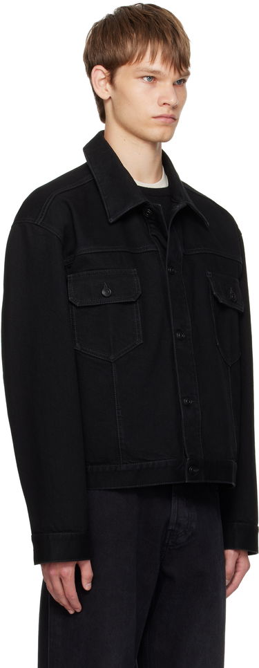 Jakke The Row The Row Orson Denim Jacket Sort | 546-W4170, 1