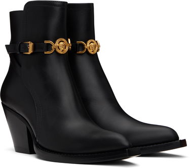 Sneakers og sko Versace Versace Medusa '95 Ankle Boots Sort | 1015913_1A04174_1B00V, 3