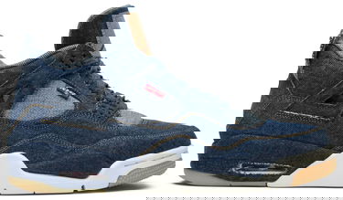 Sneakers og sko Jordan Levi's x Air Jordan 4 Retro "Denim" Mørkeblå | AO2571-401, 1