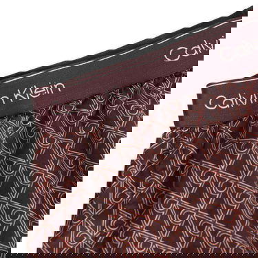 Boksere CALVIN KLEIN Cotton Poplin Trad Boxer Short Bourgogne | LV00NM28312UO, 2