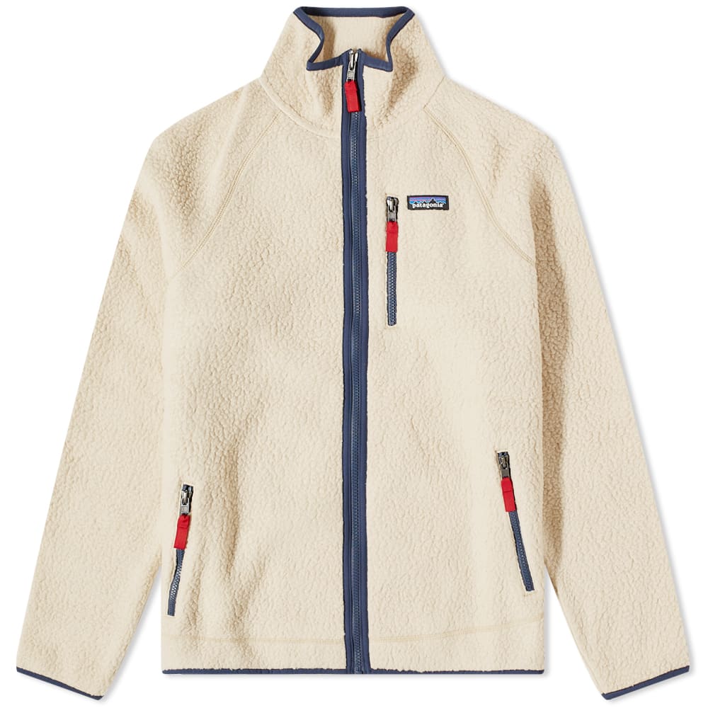Sweatshirt Patagonia Retro Pile Jacket Beige | 22801-ELKH, 0