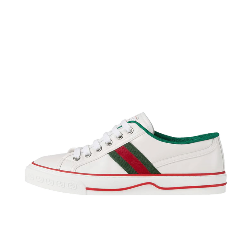 Sneakers og sko Gucci Tennis 1977 White Green Red (Women's) Hvid | 645979 17L10 9060