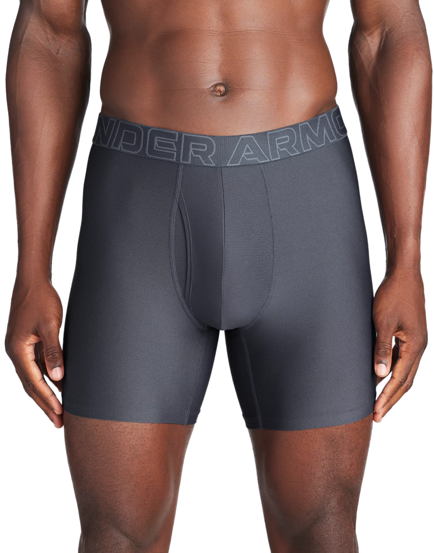 Boksere Under Armour Performance Tech™ Mesh 6" 3P Grå | 1383884-044, 0