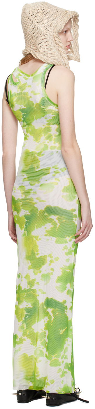 Kjole Ottolinger Ottolinger Exclusive Tie-Dye Maxi Dress Grøn | 100717, 2