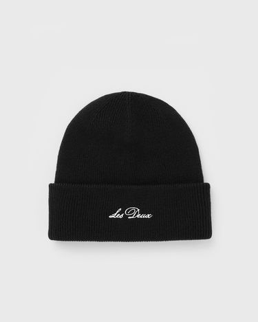 Beanie Les Deux Wayne Embroidered Beanie Sort | 1000673-100, 0