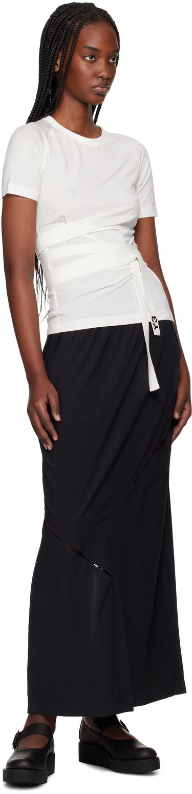 T-shirt Y-3 Y-3 Wrap T-Shirt Hvid | JM7854, 3