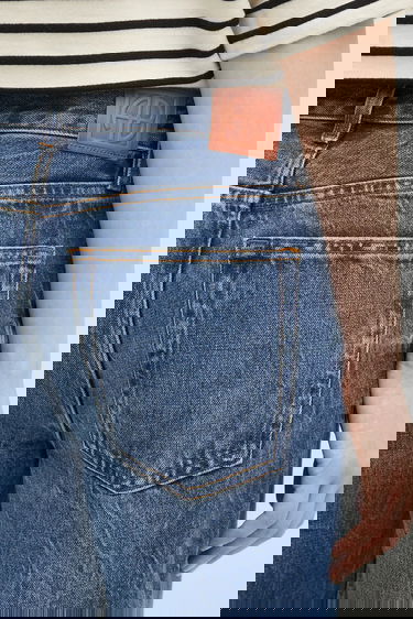 Jeans Anine Bing Anine Bing Gavin High-Waist Jeans Blå | A.06.11188, 3