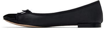 Tøj Repetto Repetto Flora Bi-Material Ballerina Flats Sort | V639VVEN, 2