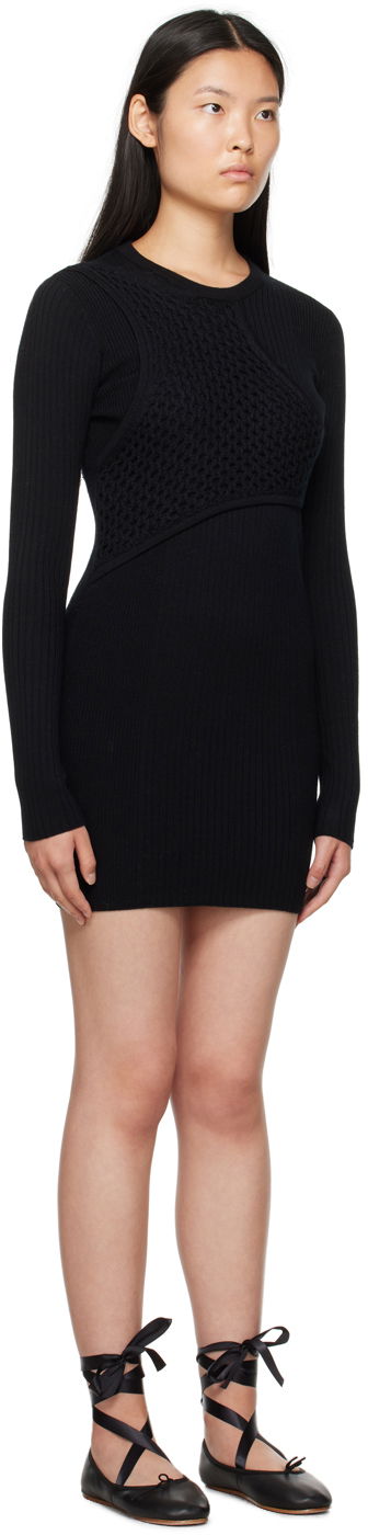 Kjole Feng Chen Wang Feng Chen Wang Layered Mini Dress Sort | FWF16KT12B, 1