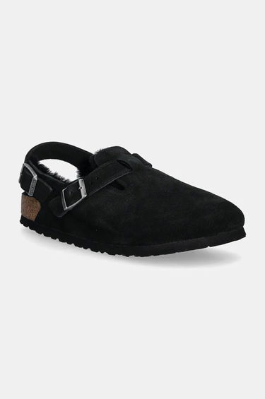 Sneakers og sko Birkenstock Tokio Suede Slippers Sort | 1028328, 0