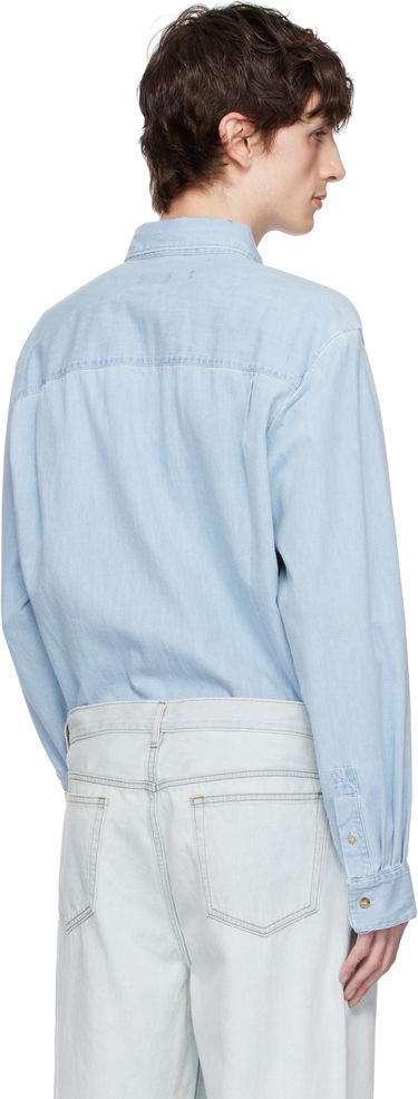 Skjorte A.P.C. A.P.C. Mathias Denim Shirt Blå | COGXX-H12586, 2