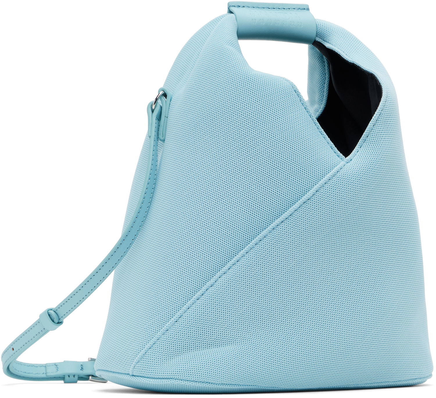 Skuldertaske Maison Margiela Mesh Crossbody Bag Lyserød | SB6WD0026 P6414, 1