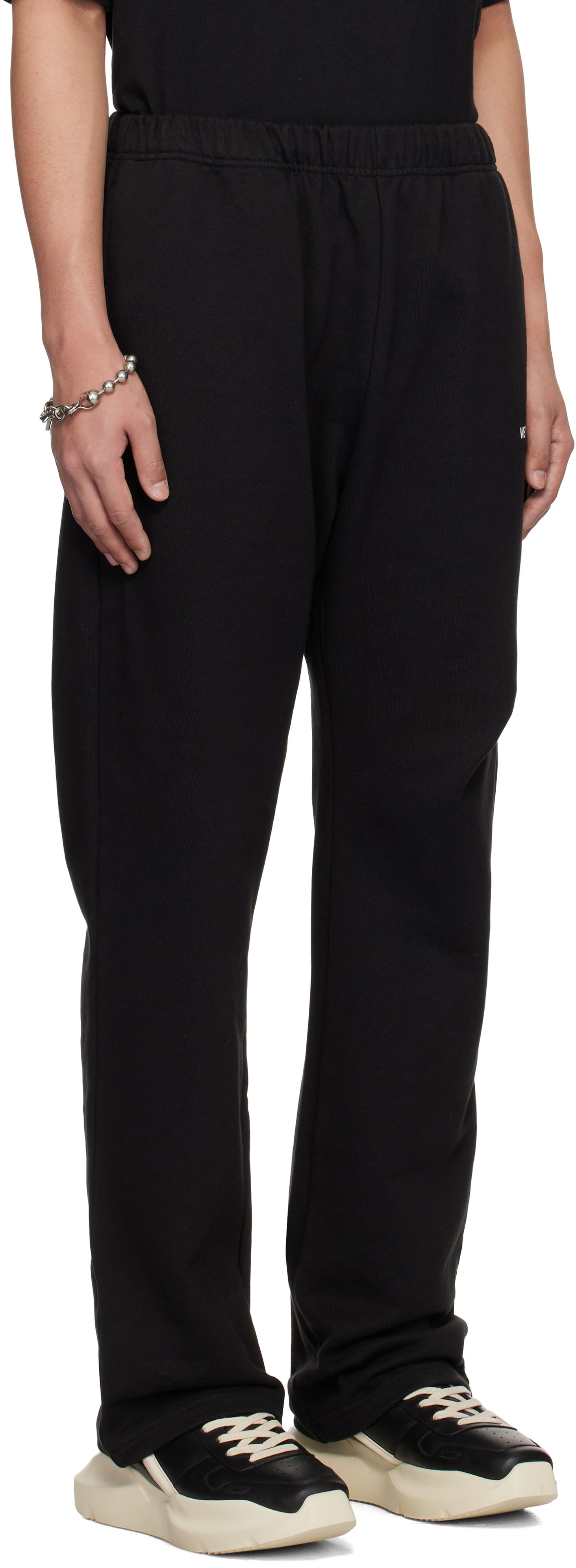 Joggingbukser We11done We11done Wide Jogger Sweatpants Sort | WD-TA3-22-864-U-BK, 1