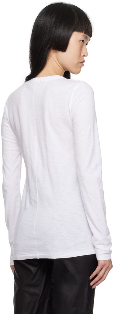 T-shirt rag & bone 'The Slub' Long Sleeve T-shirt Hvid | W275C51CH, 2