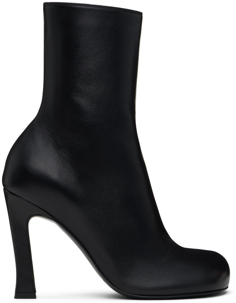 Skopleje Bottega Veneta Bottega Veneta Nico Ankle Boots Sort | 816561 VBSD0