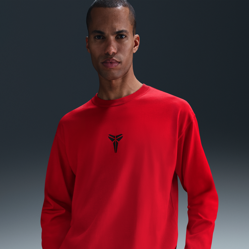 Sweater Nike Kobe Max90 Long Sleeve Tee Rød | IB0241-657