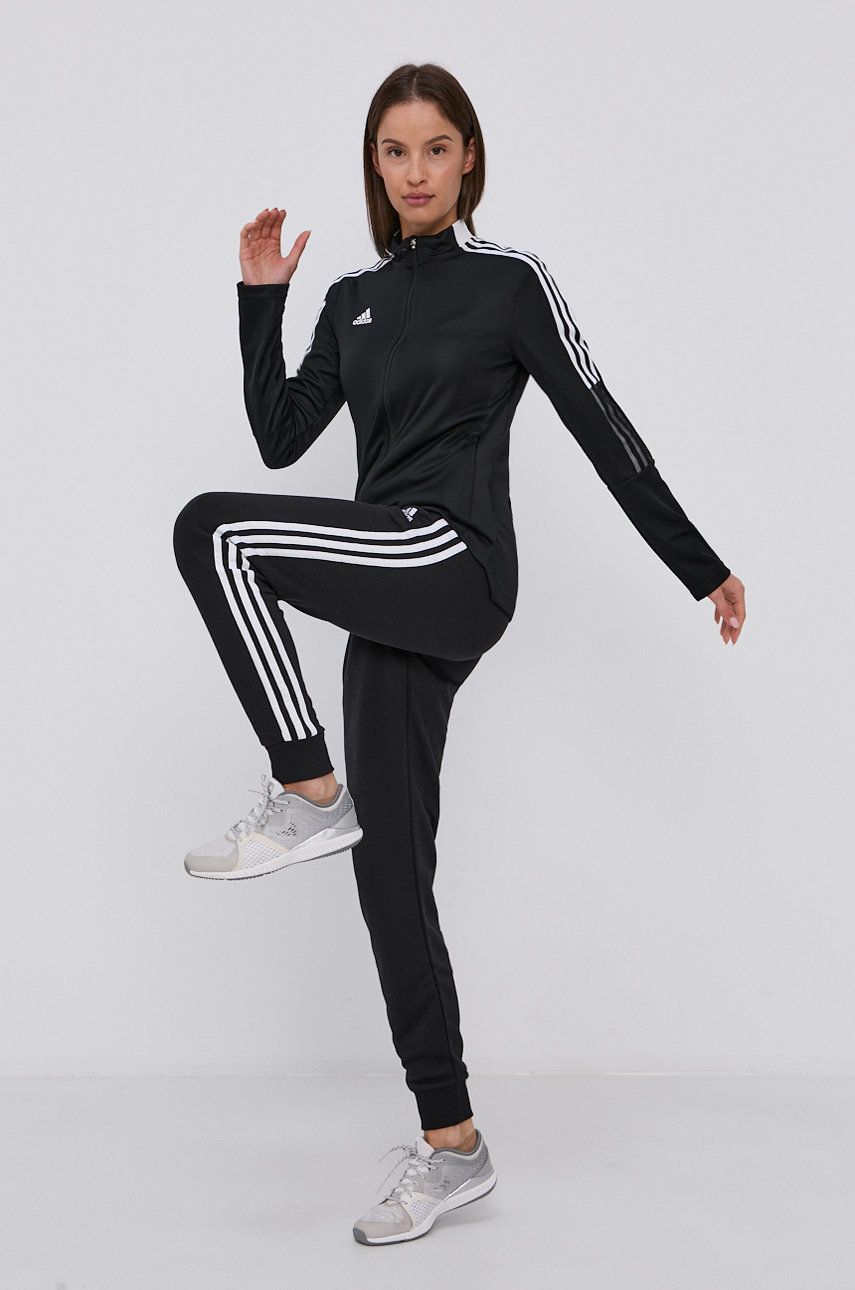 Joggingbukser adidas Performance Essentials French Terry Sort | GM8733, 0