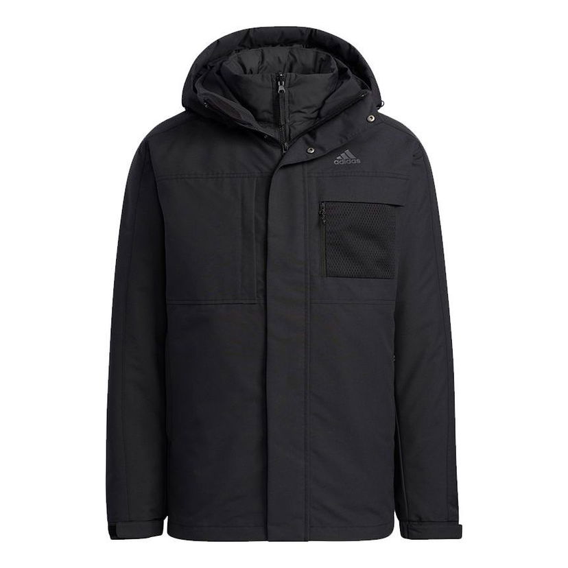 Parka adidas Originals 3-in-1 Detachable Hooded Down Jacket Sort | H20772
