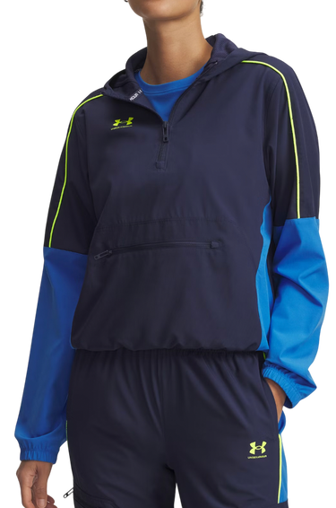 Vindjakke Under Armour Challenger Half-Zip Hooded Anorak Flerfarvet | 6004075-403, 0