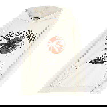 Sweatshirt Palm Angels GD Sunset Palm Hoodie Hvid | PMBB117F22FLE0050310, 1