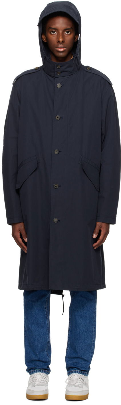Frakker A.P.C. Antonny Trench Sort | COETZ-M30192, 0
