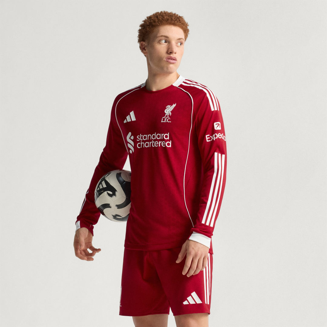 Jersey adidas Performance Liverpool FC 25/26 Home Jersey Long Sleeve Rød | JV6445, 0