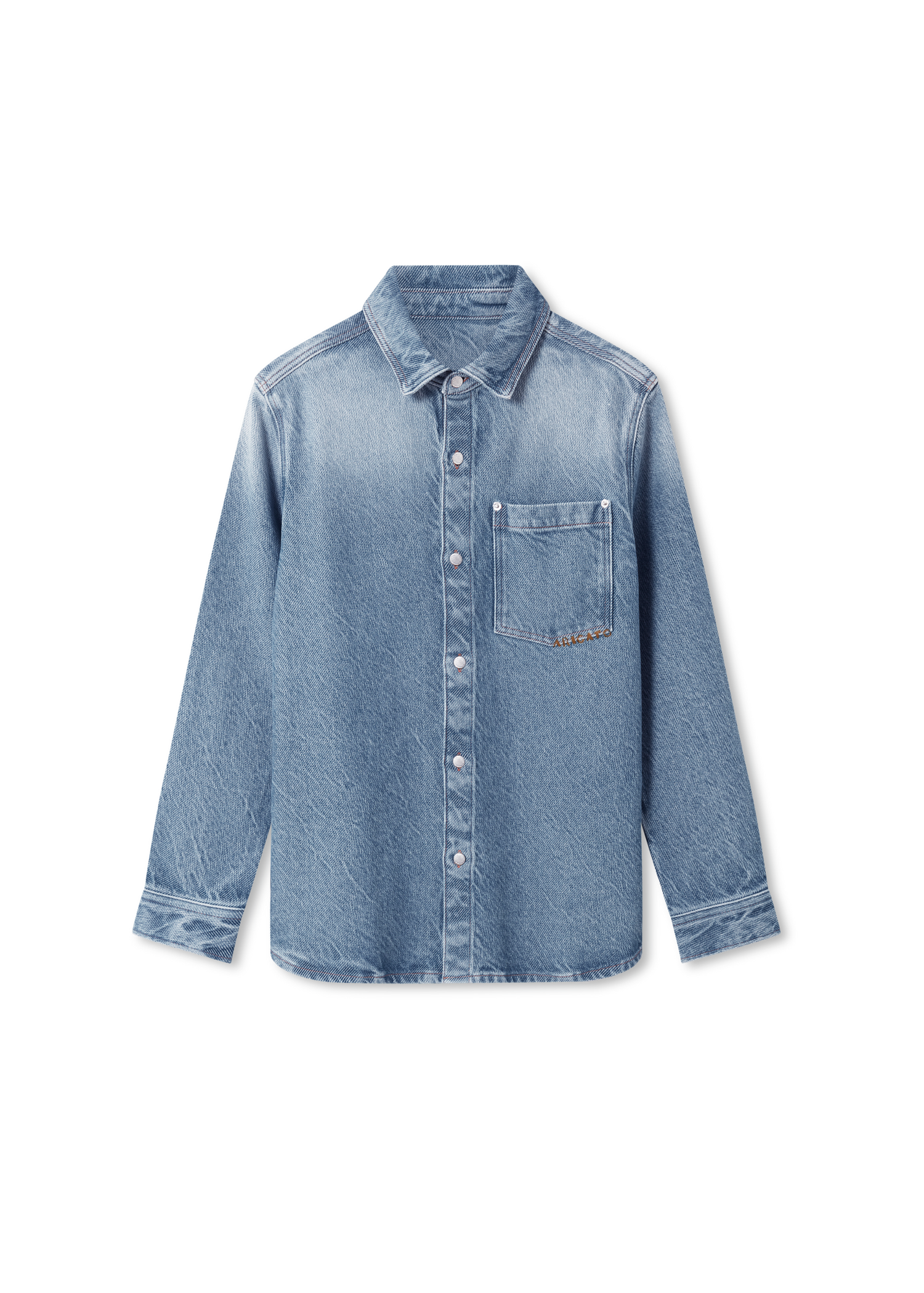 Skjorte AXEL ARIGATO West Washed Denim Shirt Blå | A3265001, 0