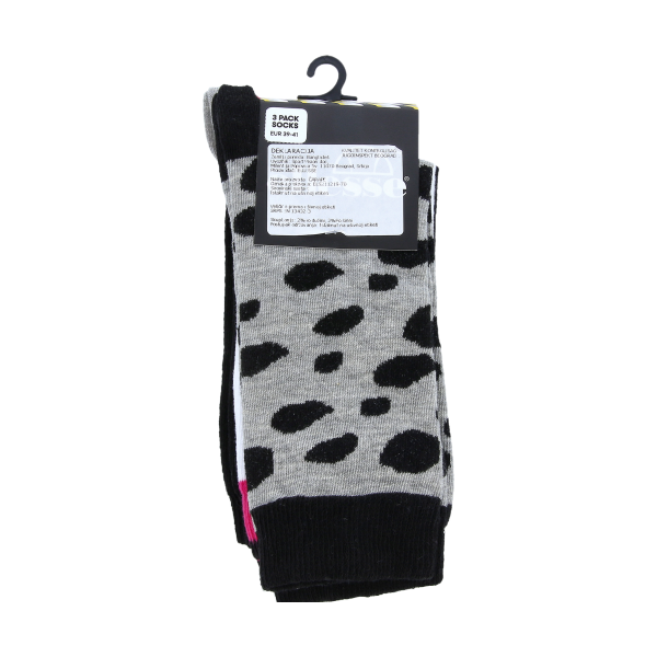 Sokker Ellesse 3 Pack High Animal Print Socks Flerfarvet | ELS211219-70, 0