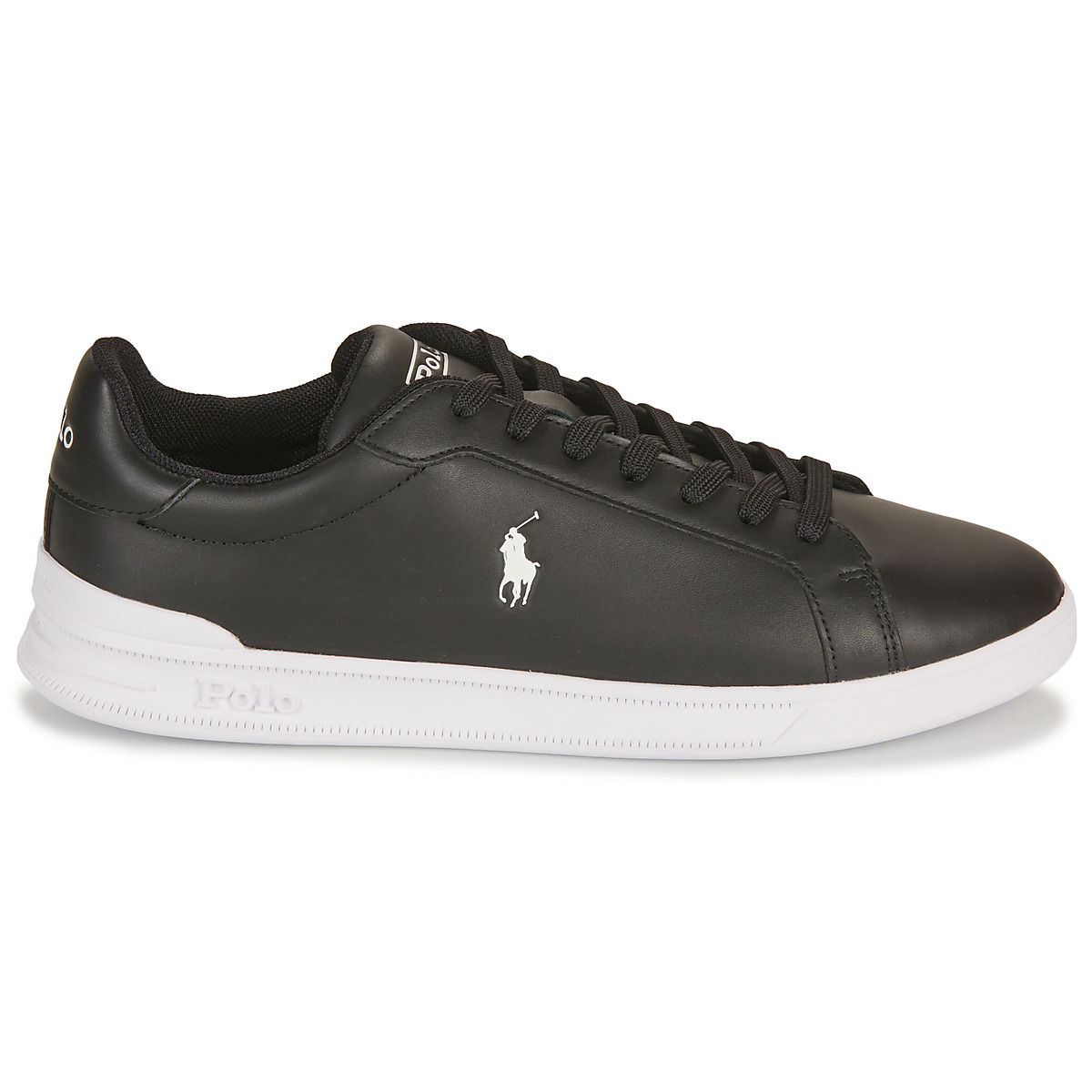 Sneakers og sko Polo by Ralph Lauren Polo Ralph Lauren HRT CT II-SNEAKERS-HIGH TOP LACE Sort | 809845109009, 1