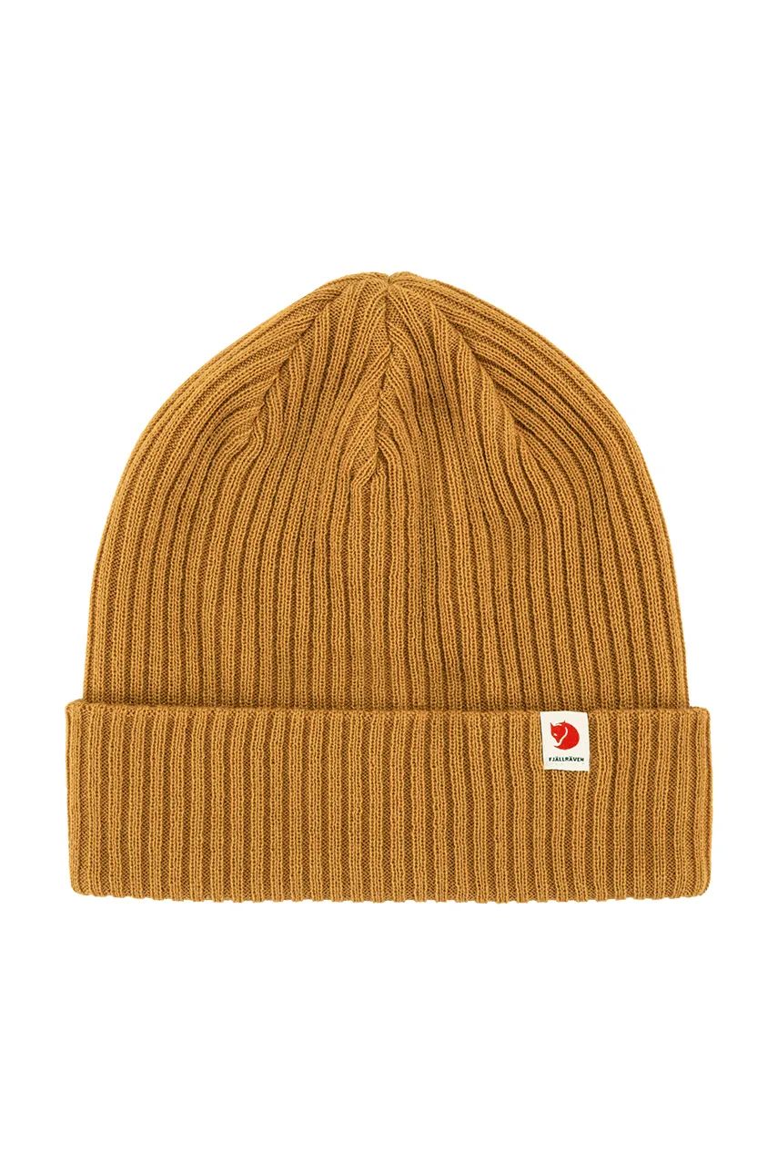 Beanie FJÄLLRÄVEN Beanie Fjallraven Rib Brun | F13100184.166, 0