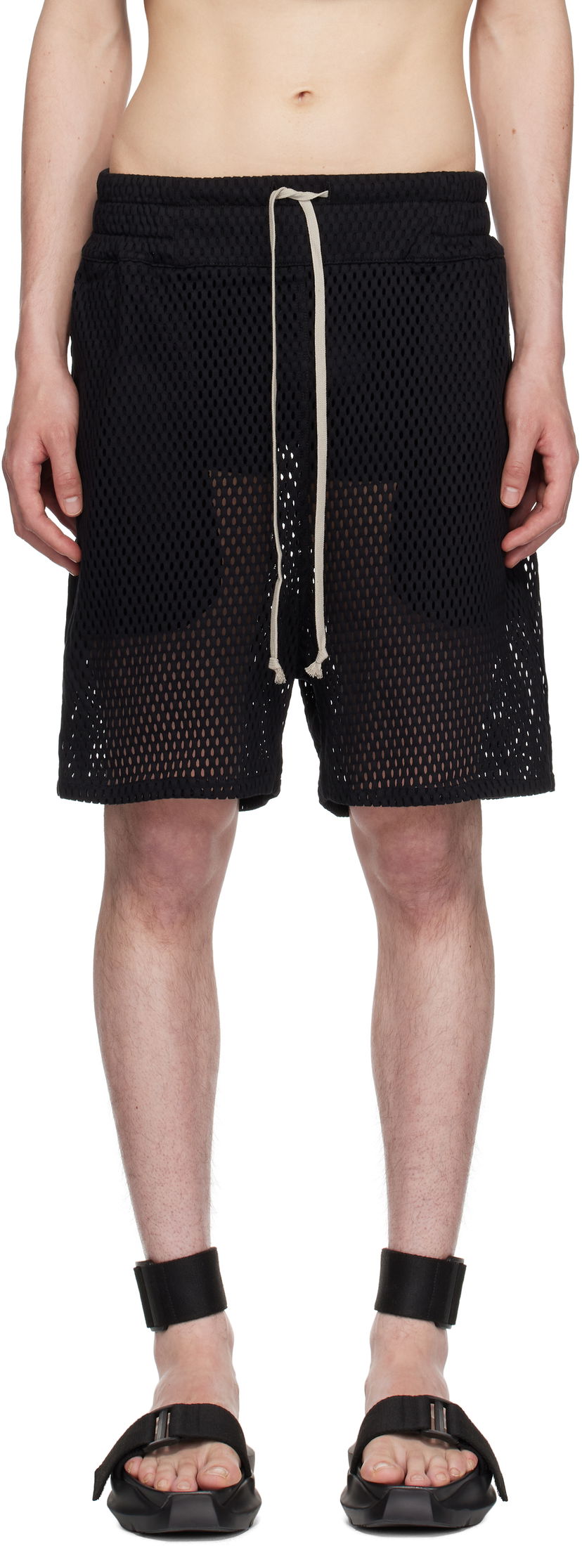 Shorts Rick Owens Rick Owens Champion Edition Mesh Shorts Sort | CM01E1682 CHONET MESH