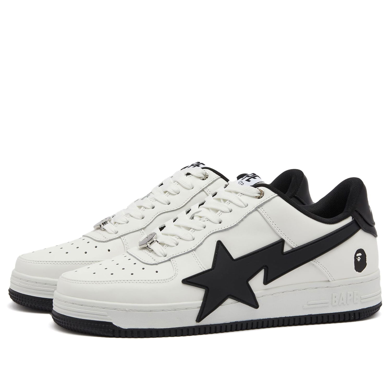 Sneakers og sko BAPE A Bathing Ape Bape Sta OS in Black, Size UK 10 | END. Clothing Grå | 001FWK201314M-BLK, 0