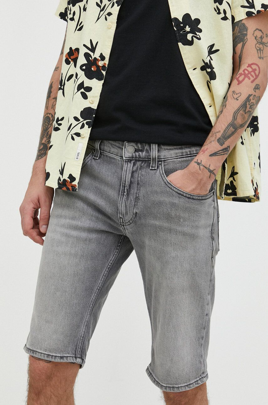 Shorts Tommy Hilfiger Denim Shorts Grå | DM0DM16349.PPYX, 0