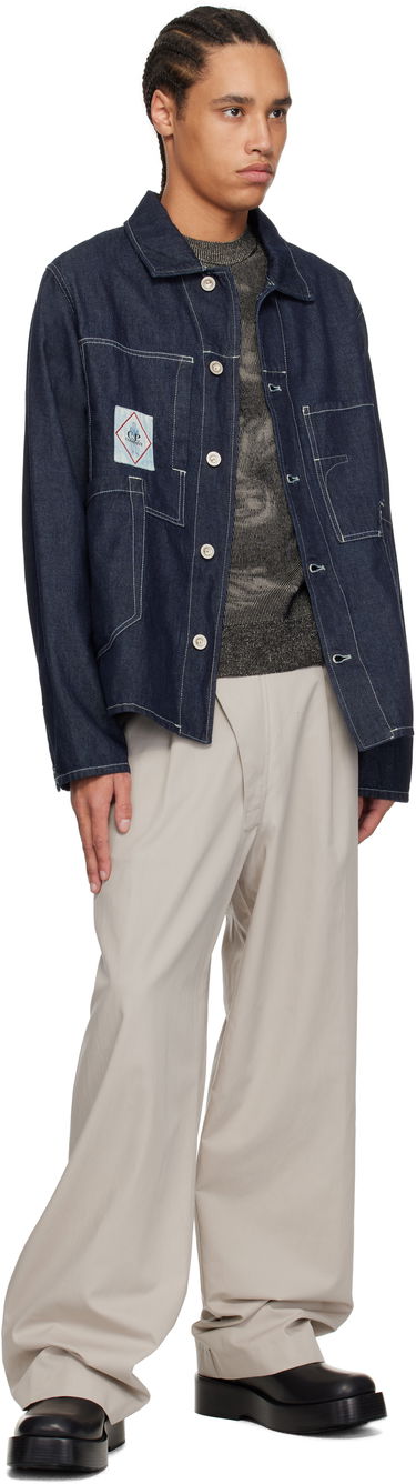 Jakke C.P. Company C.P. Company Denim Chore Jacket Blå | 18CMOW156A-110295W, 3