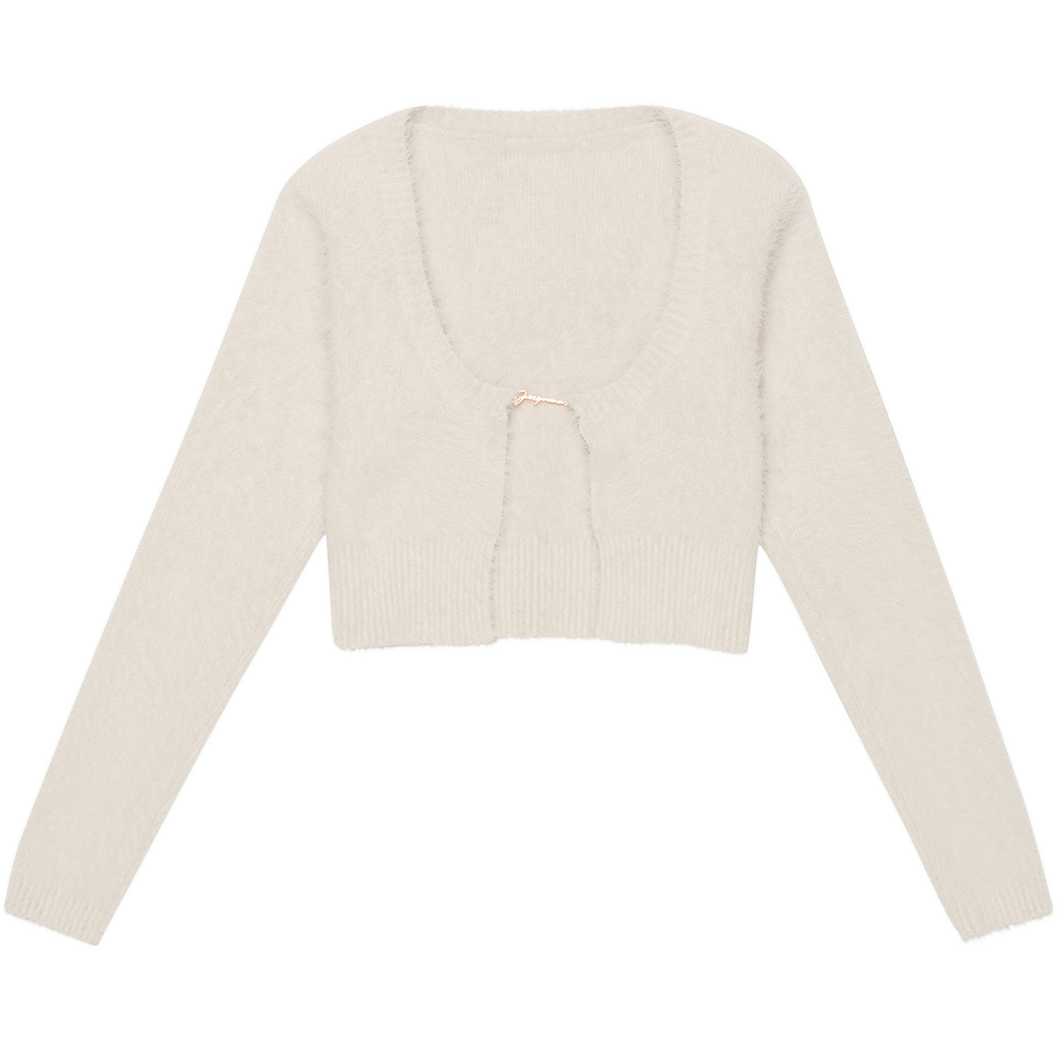 Sweater Jacquemus La Maille Neve Manches Cardigan Beige | 223KN010 2380 110, 0