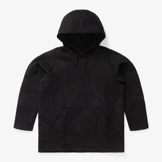 Sweatshirt BYBORRE Hoodie Sort | E11-MID-560-000, 0
