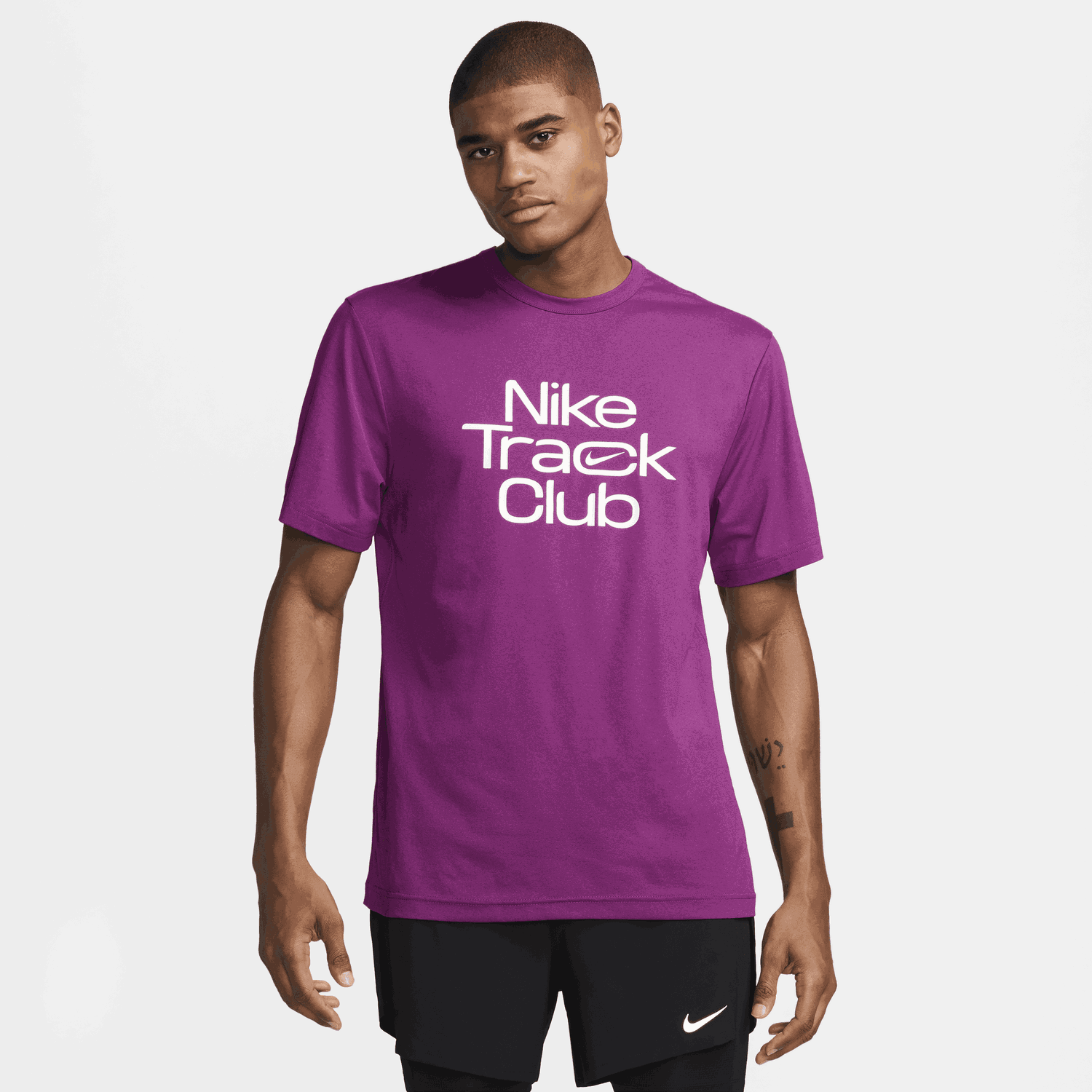 T-shirt Nike Dri-FIT Track Club Lilla | FB5512-503, 1