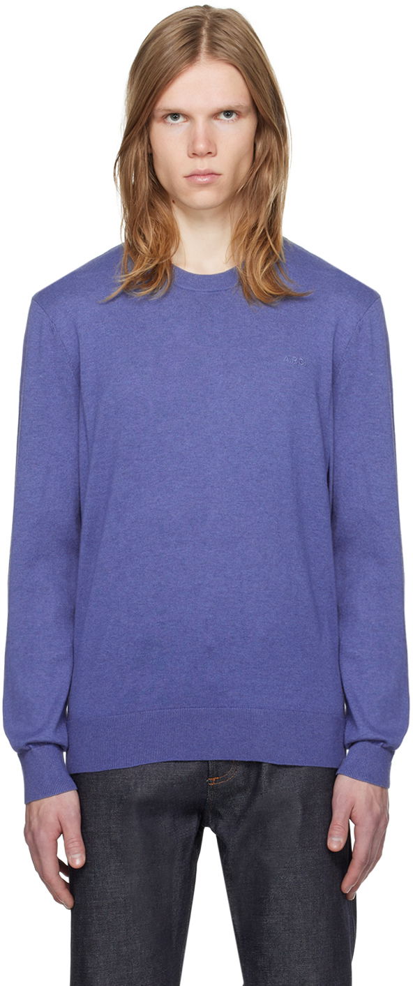 Sweater A.P.C. Julio Sweater Mørkeblå | COGCN-H23308, 0