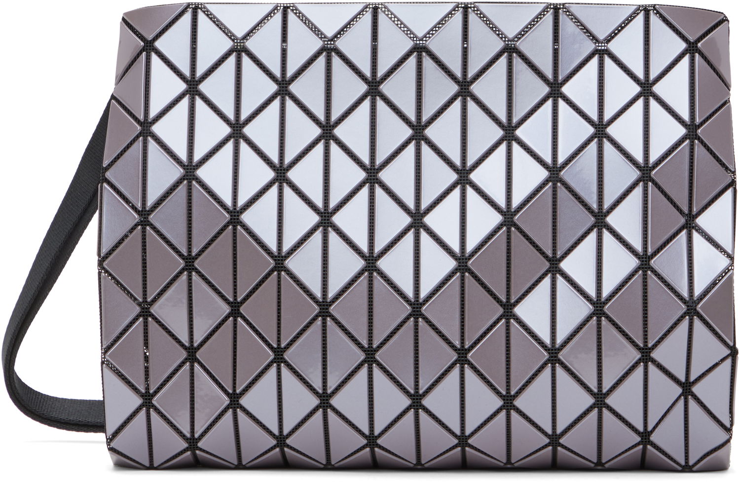 Skuldertaske BAO BAO ISSEY MIYAKE Issey Miyake Bao Bao Row Metallic Crossbody Bag Grå | BB56AG463, 0
