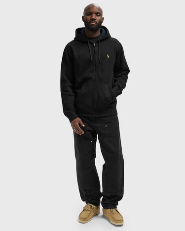 Sweatshirt Polo by Ralph Lauren Full-Zip Hooded Sweatshirt with Plaid Lining Sort | 710981467001, 1