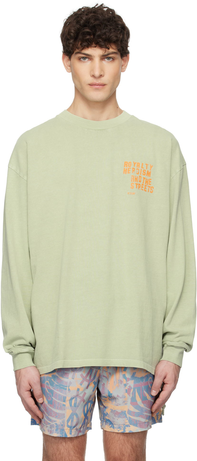 T-shirt Ksubi Ksubi Hero Ekcess T-Shirt Grøn | MPS25TE022