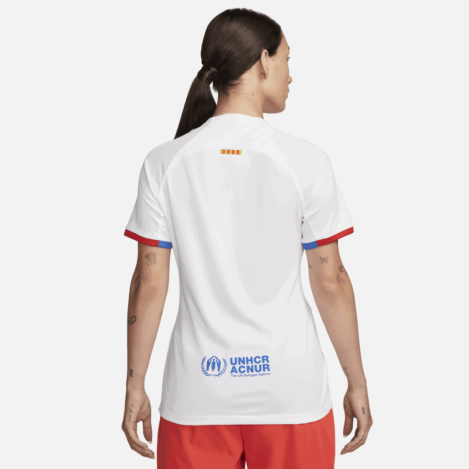 Jersey Nike Dri-FIT FC Barcelona Stadium 2023/24 Hvid | DX2728-101, 1