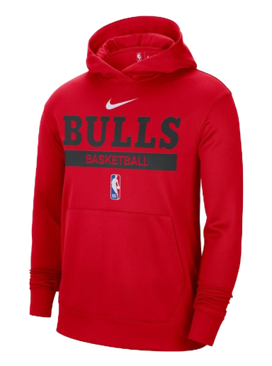 Sweatshirt Nike Dri-FIT NBA Chicago Bulls Spotlight Pullover Hoodie Rød | DN8152-657