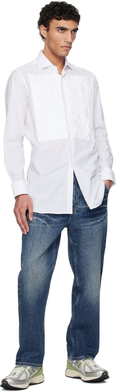 Skjorte Junya Watanabe Junya Watanabe Guy Rover Edition Customized Shirt Hvid | WO-B022-051, 3