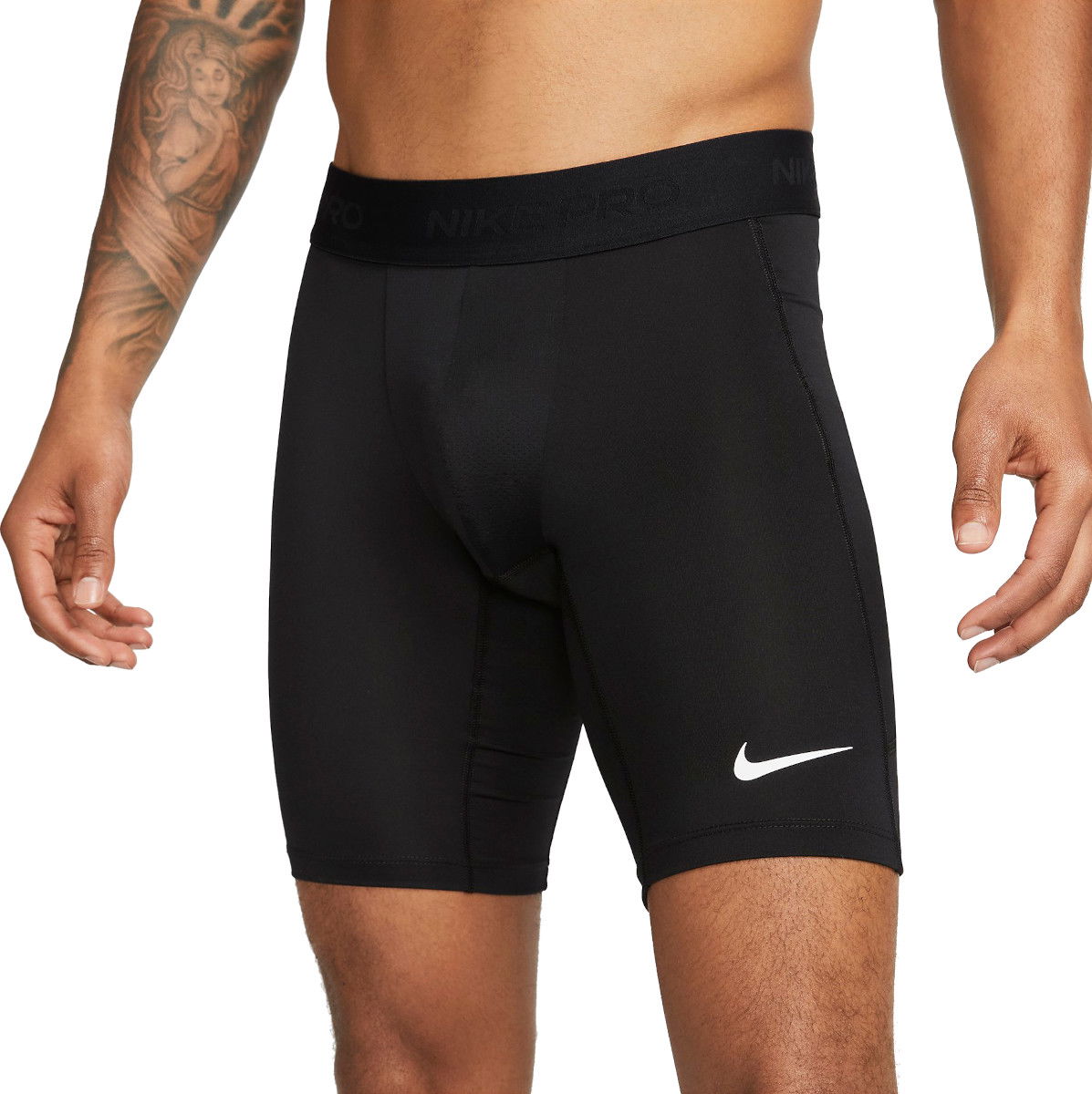 Shorts Nike Pro Dri-FIT Fitness Long Shorts Sort | fb7963-010, 0