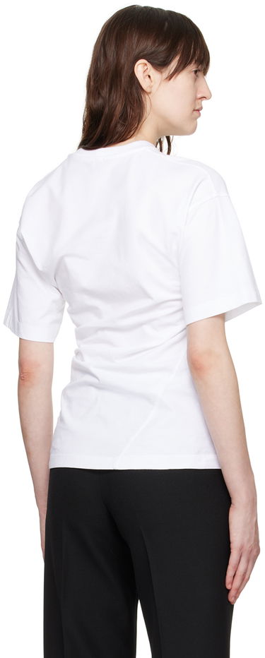 T-shirt TOTEME Twisted T-Shirt Hvid | 243-WRT0342-FB0092, 2