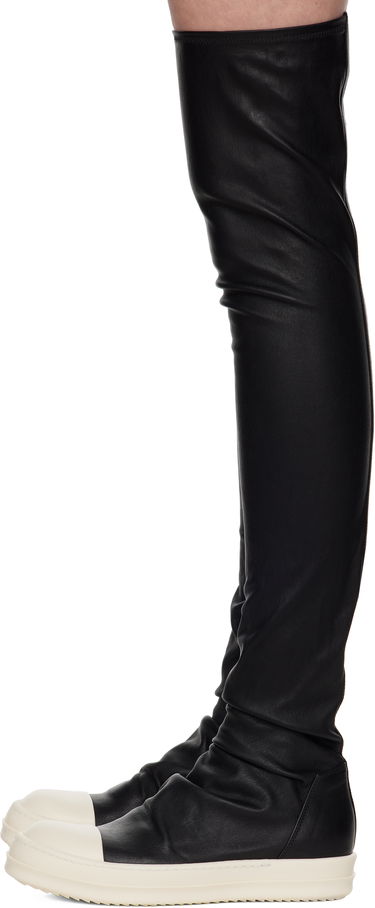 Sokker Rick Owens Rick Owens Hollywood Knee-High Stocking Boots Sort | RP01E7893 LS, 2
