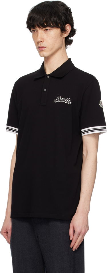 Polo skjorte Moncler Archivio Short Sleeve Polo Sort | K10918A00006899UR, 3