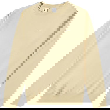 Sweatshirt Nike Solo Swoosh Fleece Crew Sweat Beige | DX1361-783, 0